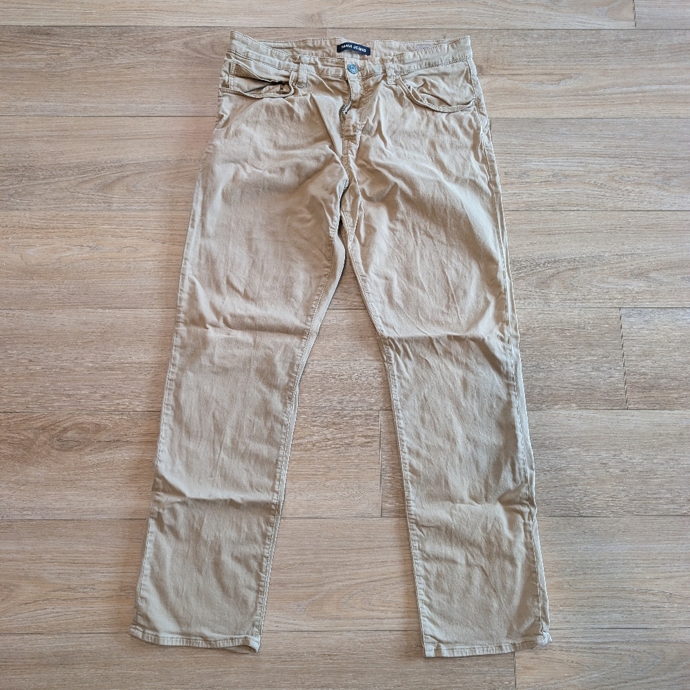 Mavi Men's Tan Straight Jeans